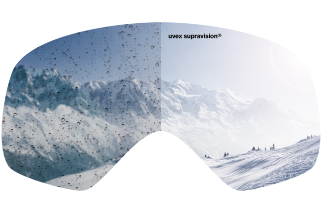 Technologie uvex supravision proti zamlžování u sportovních brýlí UVEX