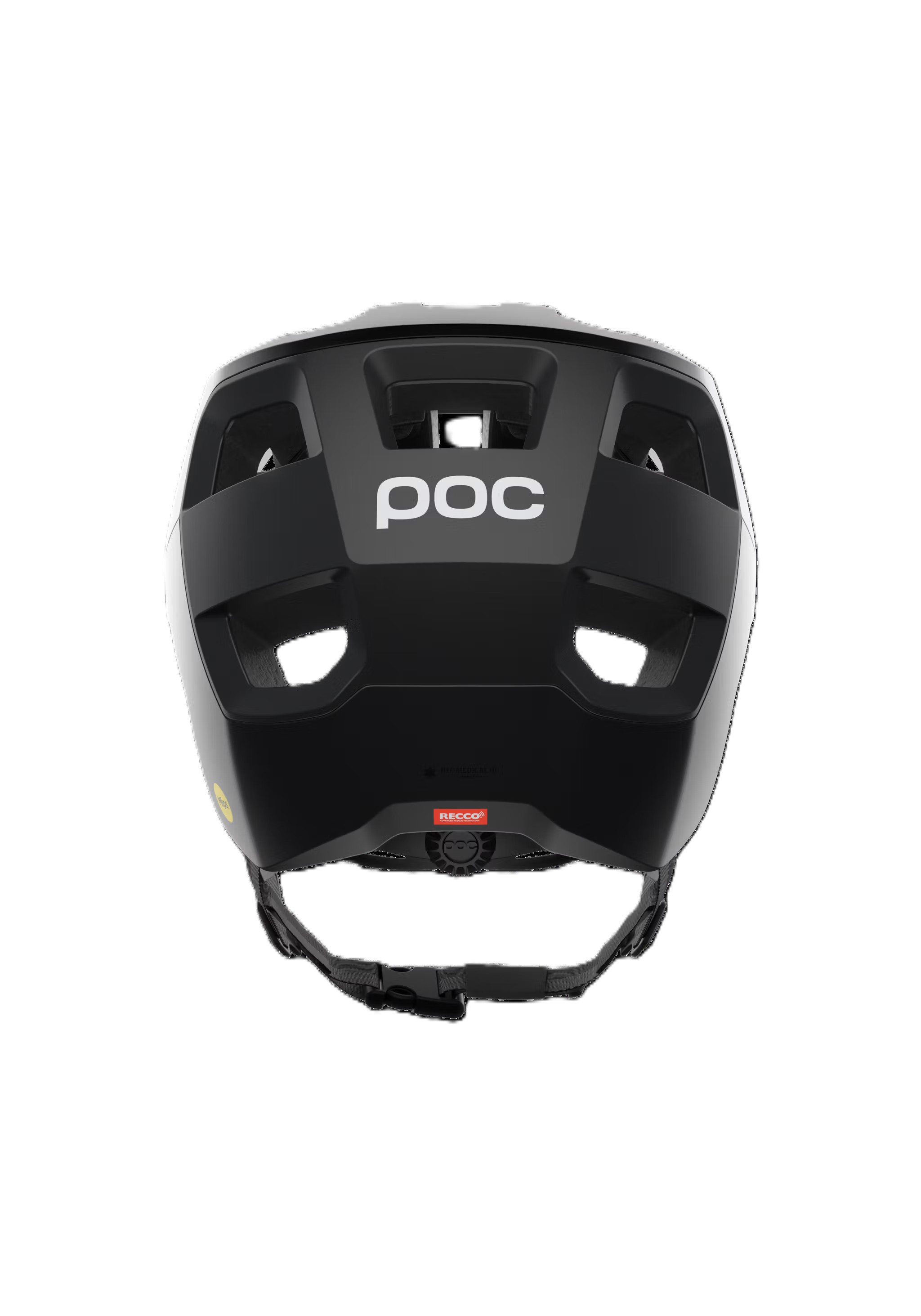 POC Kortal Race MIPS Uranium Black Matt – pohled zezadu